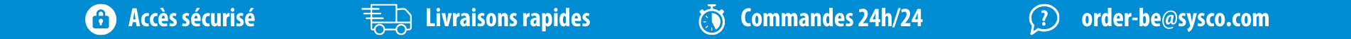 SYSCO A VOS COTES SYSCO VOTRE PARTENAIRE AU QUOTIDIEN